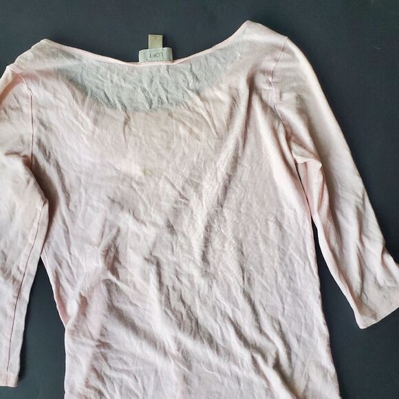 Loft Pink Lightweight Blouse - Picture 7 of 8
